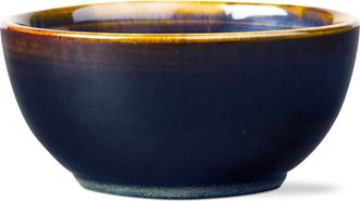 Tag Loft Textured Reactive Glaze Stoneware Bowl Set of 4 in Blue at Nordstrom