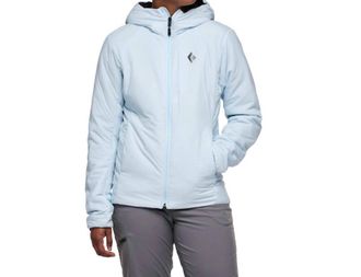 Black Diamond Womens First Stretch Hoody In Belay Blue