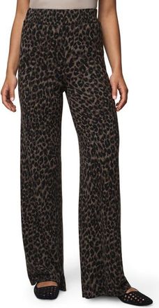 Splendid Leopard Print Sweater Pants at Nordstrom, Size X-Small