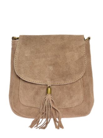 Anna Luchini Beige Rundleer Tas