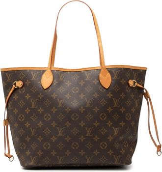 Louis Vuitton Brown Pvc Leather Shoulder Bag Tote Bag (Pre-Owned)