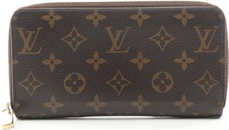 Louis Vuitton Brown Monogram Pink Rose Ballerine Monogram Long Wallet (Bi-Fold) (Pre-Owned)