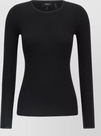 Theory merino wool ribbed sweater