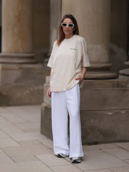 5 outfits that prove white pants are a summer staple