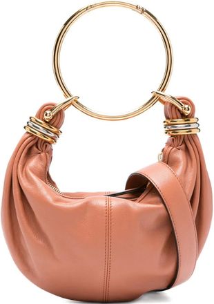 Chloé Borsa tote Bracelet mini in pelle - Marrone