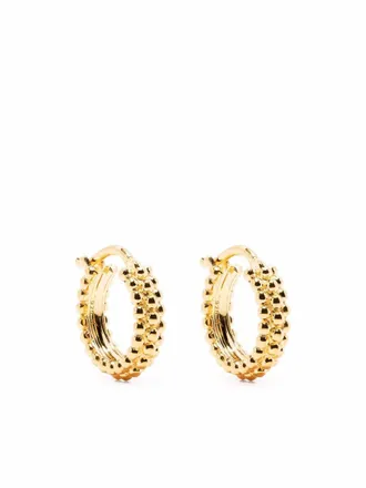 Missoma Baya mini hoop earrings - women - 18kt Gold Vermeil - One Size