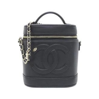 Chanel unisex, Pre-owned, Zwart, Maat: ONE Size Leer