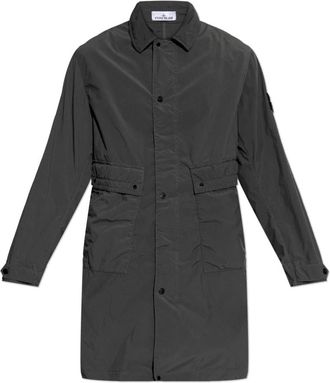 Stone Island Parka met Zakken - Heren - Parka Jassen - Groen - S - Jassen
