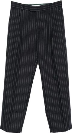 Dr&ocirc;le de Monsieur Pinstripe-pattern Pleated Trousers