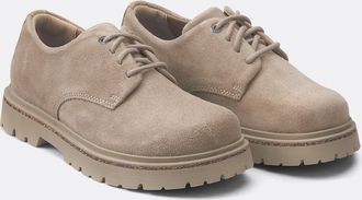 Birkenstock Highwood Lace Low derbys van su&egrave;de leer