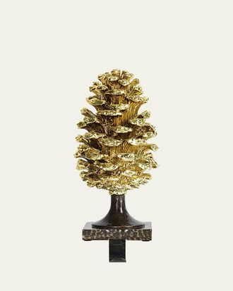 Michael Aram Pine Cone Stocking Holder