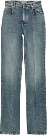 Balenciaga Pressed-crease Jeans