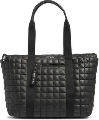Kate Spade New York camden x-large quilted tote bag in Black at Nordstrom Rack