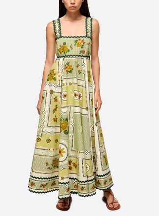 Alemais Womens Dixie country flowers maxi dress