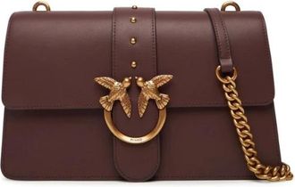 Pinko Pinko, Dames, Tassen, Bruin, Maat: ONE Size