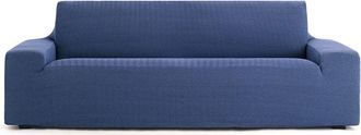 Eysa Funda de sofá 4 plazas bielástica azul 210 - 290 cm