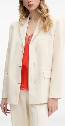 Stine Goya Blazer con spacco sulle maniche - Bianco