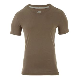 Nike V-neck short Sleeve T-shirt Brown 464811-354