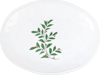 Vietri Vietri Aria Holiday Oval Platter With $11 Credit