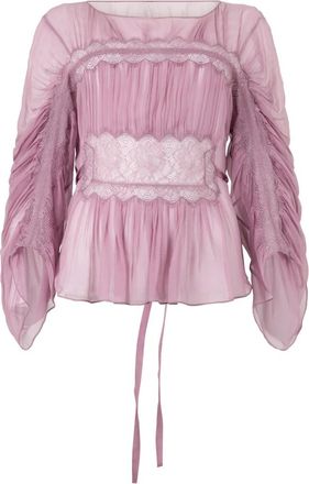 Alberta Ferretti Donna, Camicette, Viola, M, new