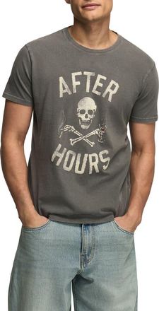 Lucky Brand After Hours Chicago Graphic T-Shirt in Castlerock at Nordstrom, Size Xx-Large