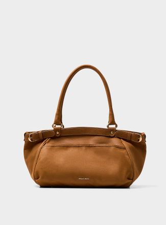 Vanessa Bruno Womens Lune supple suede tote bag
