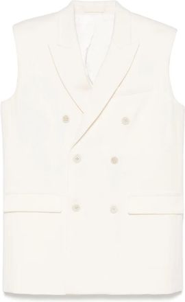Wardrobe.NYC Gilet doppiopetto - Bianco