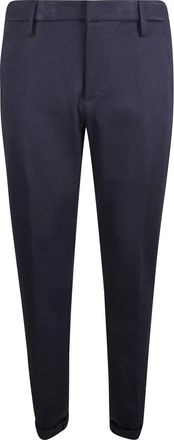 Dondup Suit Broeken - Heren - Nette broeken - Blauw - W35 - Leer - Broeken