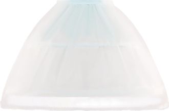 Generic Lolita Clothes Gothic Women Petticoat 2 Adjustable Hoop Skirt Lace Slips Short Lolita Underskirt for Cosplay Dress Medieval Mens Costume (White, One S