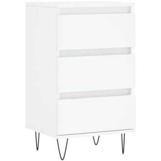vidaXL Sideboard White 40x35x70 cm Engineered Wood Vidaxl