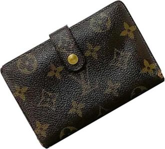 Louis Vuitton Pre-owned Canvas wallets - Dames - Vintage Accessoires - Bruin - ONE Size - Vintage