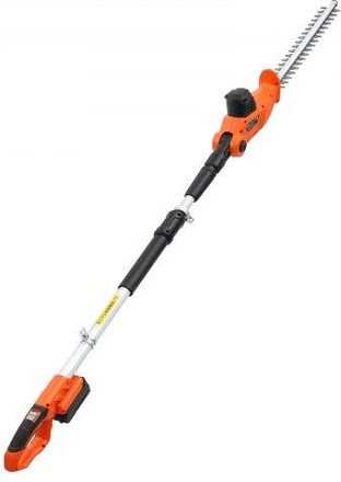 OEM Cortasetos El&eacute;ctrico Telesc&oacute;pico, Cortasetos A Bater&iacute;a Sin Cable, P&eacute;rtiga Extensible 187,5-238,5 Cm, Cabezal Pivotante, Cuchillas De Doble Acci&oacute;n, Cor
