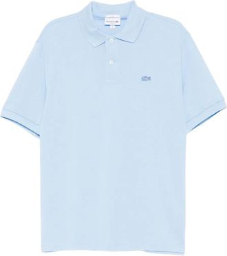 Lacoste Polo con applicazione - Blu