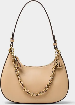 Lauren Ralph Lauren Womens Marcy rounded leather bag
