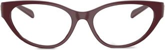 Versace Medusa Head cat-eye glasses - Burgundy