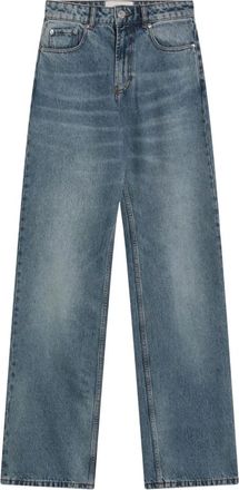 Ami Straight Jeans, female, Blue, Size: W27 Cotton Jeans