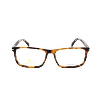 David Beckham Db 1019 Rectangular Tortoiseshell Frame Eyeglasses