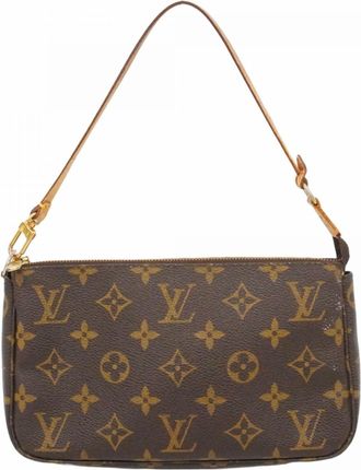 Louis Vuitton Brown Pouch (Pre-Owned)