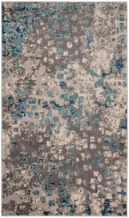 Safavieh Alfombra gris/azul 122 x 170 cm