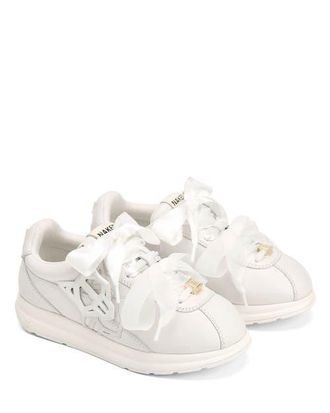 Naked Wolfe Expense Leather Sneaker in White at Nordstrom, Size 10