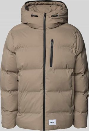 Khujo Steppjacke mit Kapuze Modell Silas in Sand, Größe XXL