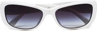 Chanel Occhiali da sole Camellia anni 2000 - Bianco
