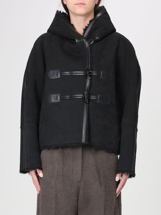 Low Classic Cappotto reversibile Ruffle Low Classic in pelle sintetica scamosciata