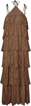 Baum Und Pferdgarten Kleedjes, Dames, Bruin, L, Mocha Camel Annelise Jurk