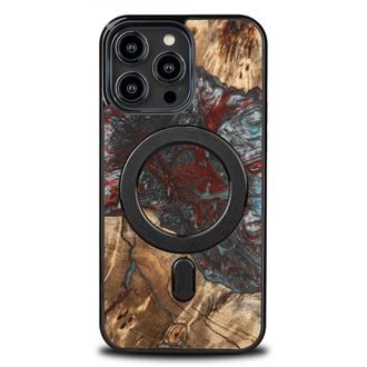 OEM Funda Bewood Unique Para Iphone 14 Pro Max - Planetas - Plut&oacute;n Con Magsafe