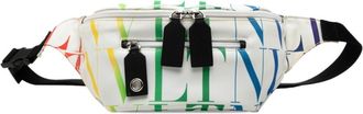 Valentino Multi-Color White Nylon Sling Bag (Pre-Owned)