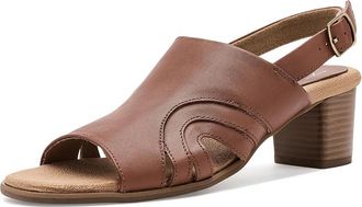 Trotters Mariam Sandals Womens Dress Sandals Luggage : 10.5 N (AA), Leather