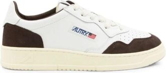 Autry Medalist Low - Heren - Sneakers - Wit - 42 EU - Katoen - Schoenen