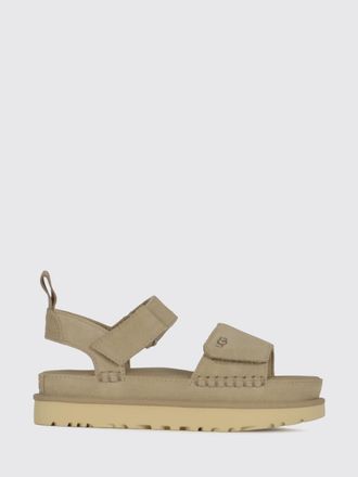 UGG Goldenstar Suede Platform Sandals