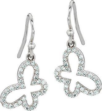 Ariana Rabbani Diamond Butterfly Earrings Rose Gold